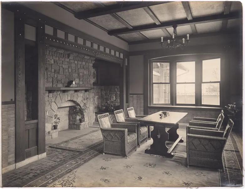 Kiunkaku in its ryokan era, where many of Japan’s great writers once stayed © Courtesy of Shimizu Corporation